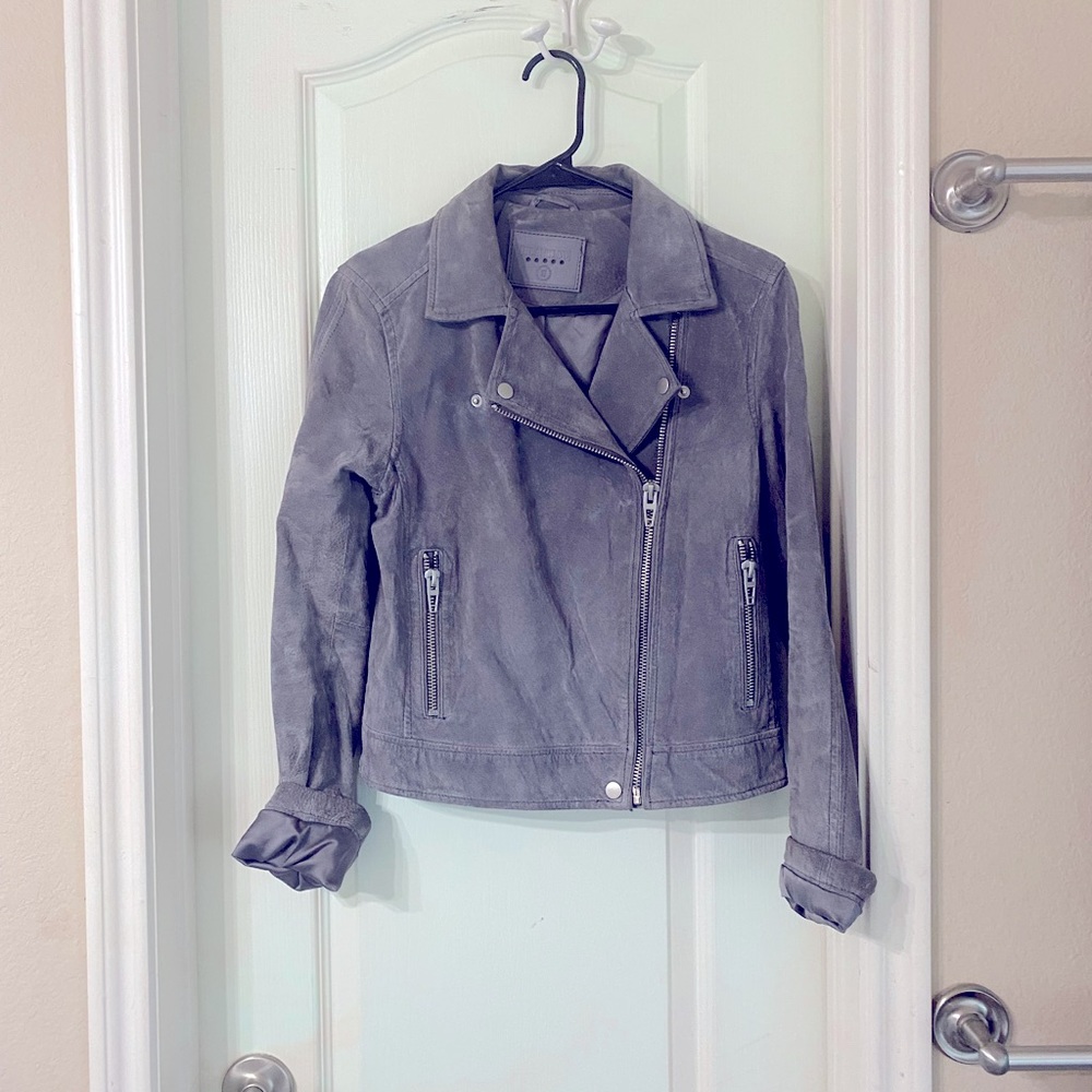 Blank NYC genuine suede jacket